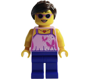 LEGO Romantic Valentine Picnic Girl minifiguur