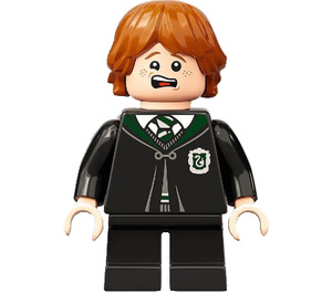 LEGO Ron Weasley W Slytherin Robes Minifigurka