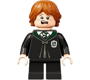 LEGO Ron Weasley in Slytherin Robes minifiguur