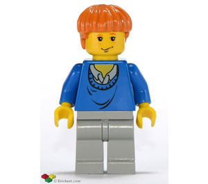 LEGO Ron Weasley med Blå Sweater Minifigur