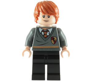 LEGO Ron Weasley с Gryffindor Джъмпър с Crest Минифигурка