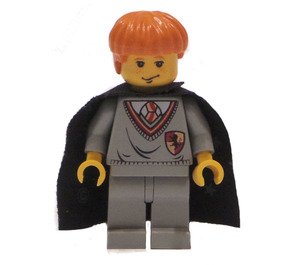 LEGO Ron Weasley with Gryffindor Shield Torso Minifigure
