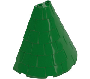 LEGO Roof 4 x 8 x 6 with Tiles (1746)