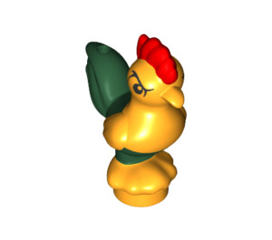 LEGO Rooster mit Green und Orange (32994)