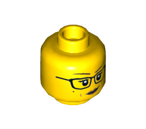 LEGO Rose Davids Minifigure Head (Recessed Solid Stud) (3626 / 56173)
