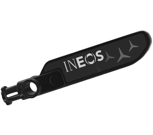 레고 Rotorblade 8 ~와 함께 ‘INEOS’ (Both 측면) 상표 (58489)