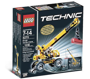 LEGO Rough Terrain Crane Set 8270 Packaging