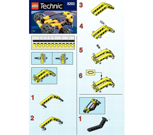 LEGO Rover Discovery 8203 Instructions
