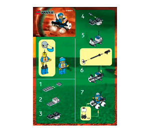 LEGO Rover Set 7301 Instructions
