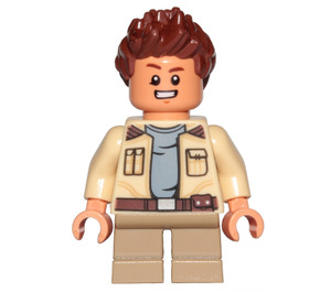 LEGO Rowan con Tostado Chaqueta  Minifigura