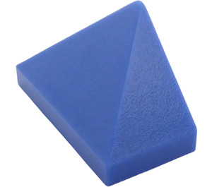 LEGO Bleu Royal Pente 1 x 2 (45°) Tripler avec surface lisse (3048)