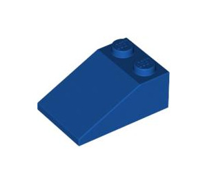 LEGO Bleu royal Pente 2 x 3 (25°) avec surface rugueuse (3298)