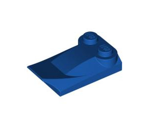LEGO Royal Blue Slope 2 x 3 x 0.7 Curved with Wing (47456 / 55015)