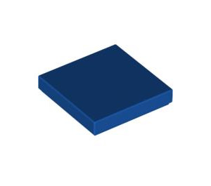 LEGO Royal Blue Tile 2 x 2 with Groove (3068 / 88409)