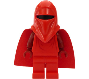 LEGO Royal Bewachen mit Dark rot Waffen und Hände Minifigur (Standard-Umhang)