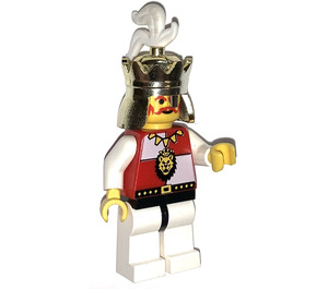 LEGO Royal Knights King mit Feder Minifigur