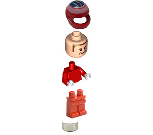 LEGO Rubens Barrichello minifiguur