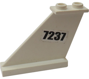 LEGO Rudder 1 x 3 x 4 with 7237 Sticker (2340)