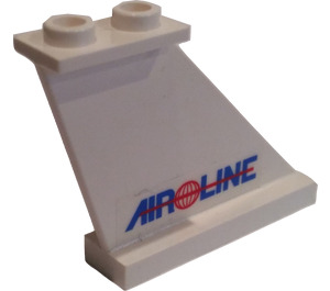 LEGO Rudder 1 x 3 x 4 with Airline Logo (Right) Sticker (2340)