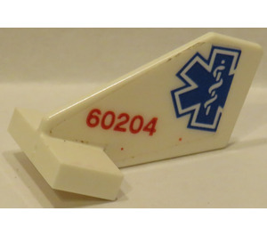 LEGO Rudder 2 x 3 x 2 with EMT Star and '60204' Sticker (35265)