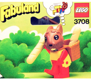 LEGO Rufus lapin 3708