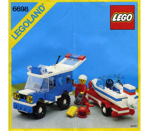 LEGO RV with Speedboat 6698