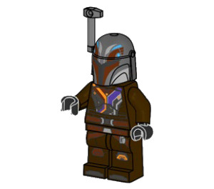 LEGO Sabine Wren with Helmet  Minifigure