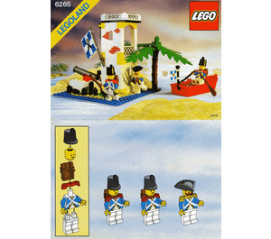 LEGO Sabre Island Set 6265 Instructions