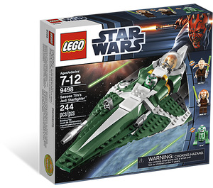 LEGO Saesee Tiin's Jedi Starfighter Set 9498 Packaging