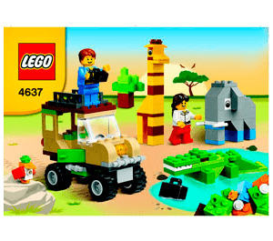 LEGO Safari Building Set 4637 Instructions