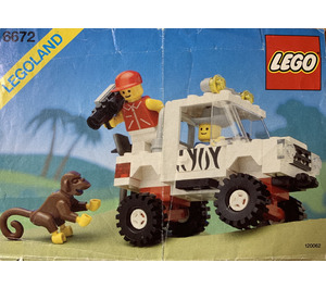 LEGO Safari Off-Road Vehicle 6672 Instruktioner