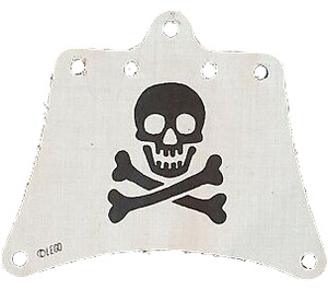LEGO Sail 12 x 10 with Skull and Crossbones