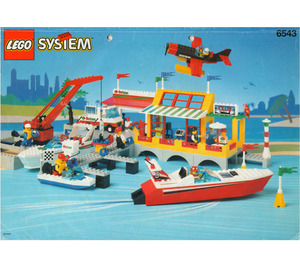 LEGO Segel N' Fly Marina 6543 Instructions