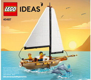 LEGO Sailboat Adventure Set 40487 Instructions