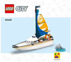 LEGO Sailboat Set 60438 Instructions