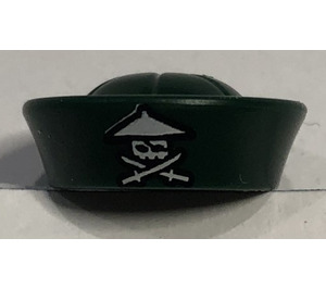 LEGO Sailor Hat with Skull and Crossbones Pattern (93557)
