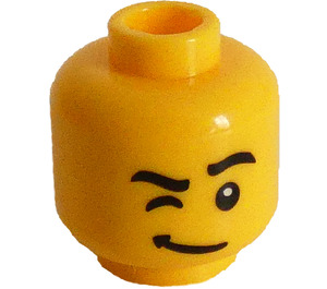 LEGO Zeeman Hoofd winking (Verzonken solide nop) (3274)