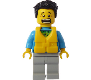 LEGO Marynarz z Kamizelka ratunkowa Minifigurka