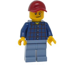 LEGO Seemann mit Plaid Hemd Minifigur