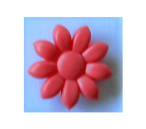 LEGO Salmon Scala Flower with Nine Small Petals