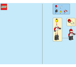 LEGO Sam Speedster's Motorcycle Set 952203 Instructions