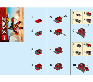 LEGO Sam-X 30533 Instructies