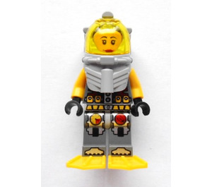 LEGO Samantha Rhodes Diver minifiguur