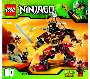 LEGO Samurai Mech Set 9448 Instructions