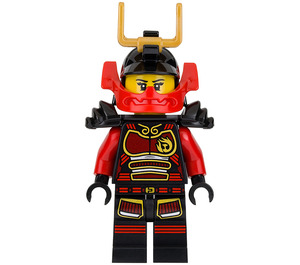 LEGO Samurai X (Nya) med Svart Axelrustning  Minifigur