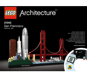 LEGO San Francisco Set 21043 Instructions