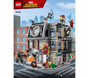 LEGO Sanctum Sanctorum Showdown 76108 Instrukce