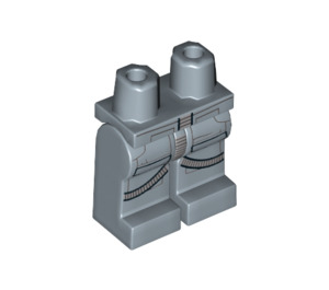 레고 샌드 블루 AT-AT 운전사 ~와 함께 Sand 파란색 다리 미니피규어 엉덩이와 다리 (3815 / 68690)