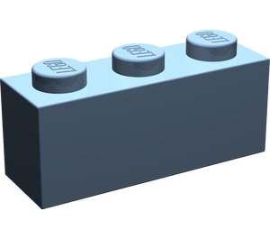 LEGO Zandblauw Steen 1 x 3 (3622 / 45505)