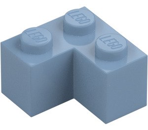 LEGO Sand Blue Brick 2 x 2 Corner (2357)